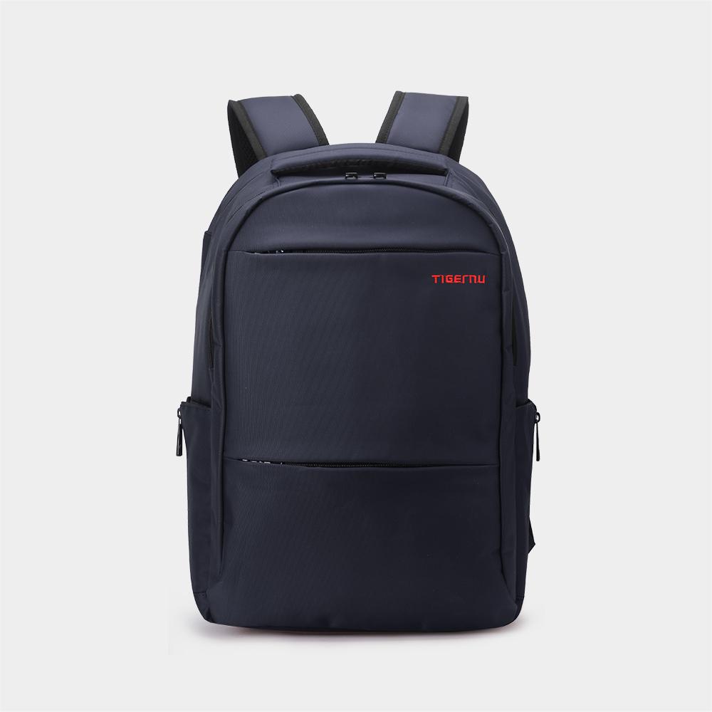 The front view of the black backpack model T-B3032A no logo
