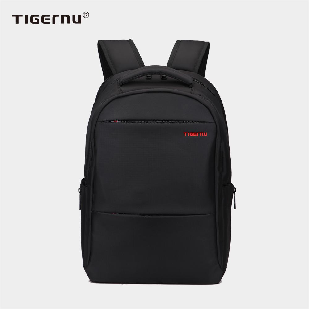 The front view of the black backpack model T-B3032A